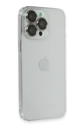 Newface Apple iPhone 13 Pro Kılıf Luko Lens Silikon -Yeşil