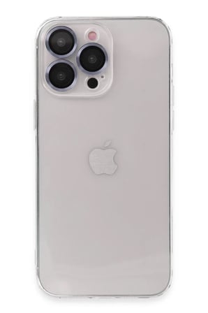 Newface Apple iPhone 13 Pro Kılıf Luko Lens Silikon - Sierra Blue