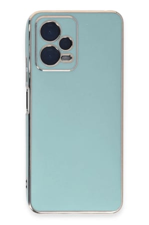 Newface Xiaomi Redmi Note 12 Pro 5G Kılıf Volet Silikon - Açık Yeşil