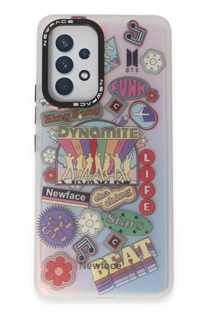 Newface Samsung Galaxy A53 5G Kılıf Estoril Desenli Kapak - Estoril - 14