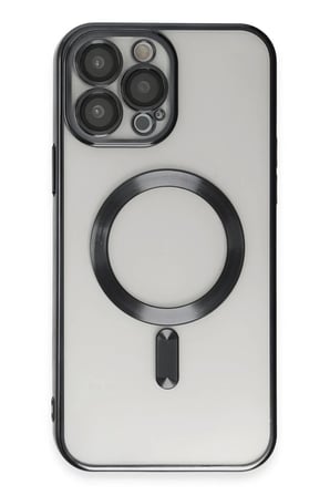 Newface Apple iPhone 15 Pro Kılıf Kross Magneticsafe Kapak - Siyah