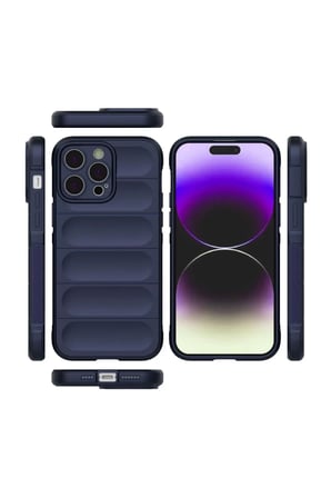 Newface Apple iPhone 15 Pro Kılıf Optimum Silikon - Lacivert