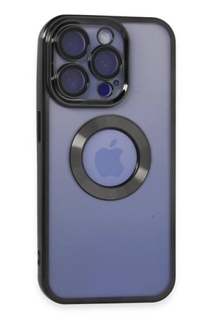 Newface Apple iPhone 15 Pro Kılıf Slot Silikon - Siyah