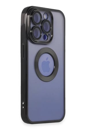 Newface Apple iPhone 15 Pro Kılıf Slot Silikon - Siyah