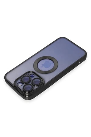 Newface Apple iPhone 15 Pro Kılıf Slot Silikon - Siyah