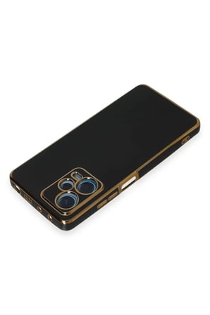 Newface Xiaomi Redmi Note 12 Pro Plus Kılıf Volet Silikon - Siyah