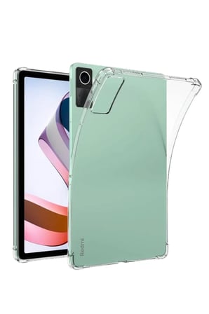 Newface Xiaomi Redmi Pad SE Kılıf Anti Shock Tablet Silikon - Şeffaf
