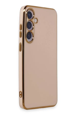Newface Samsung Galaxy S24 Plus Kılıf Volet Silikon - Pembe