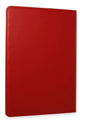 Newface Samsung Galaxy X610 Tab S9 FE Plus 12.4 Kılıf 360 Tablet Deri Kılıf - Kırmızı