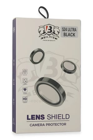 Newface Samsung Galaxy S24 Ultra Bilvis Titan Kamera Lens - Siyah