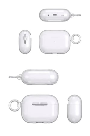 Movenchy Apple Airpods Pro 2 (2.nesil) Shell Kılıf - Pembe