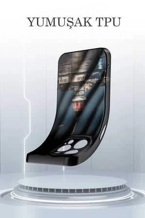 Newface Apple iPhone 15 Pro Max Kılıf Crew Desenli Kapak - Kapadokya
