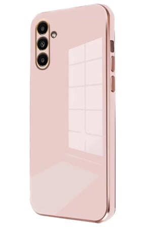 Newface Samsung Galaxy A25 5G Kılıf Volet Silikon - Pembe