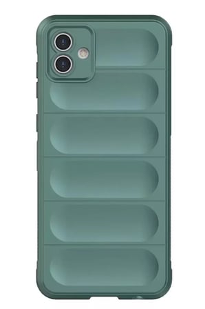Newface Samsung Galaxy A05 Kılıf Optimum Silikon - Koyu Yeşil