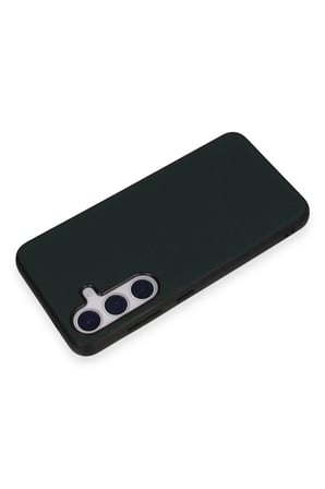 Newface Samsung Galaxy S24 Kılıf Taft Kapak - Koyu Yeşil