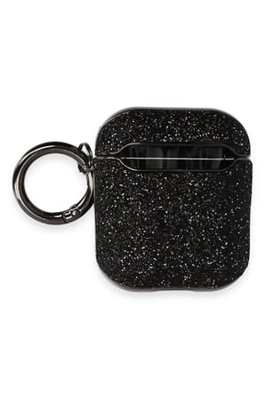 Newface Apple Airpods 2 (2.nesil) Spell Simli Kılıf - Siyah