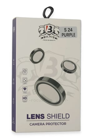 Newface Samsung Galaxy S24 Bilvis Titan Kamera Lens - Derin Mor
