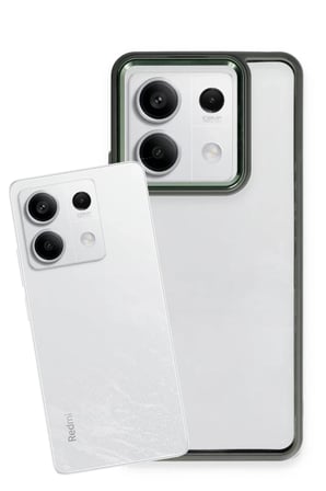 Newface Xiaomi Redmi Note 13 Pro 5G Kılıf Power Silikon - Koyu Yeşil