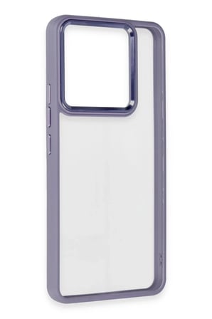 Newface Xiaomi Redmi Note 13 4G Kılıf Power Silikon - Lila