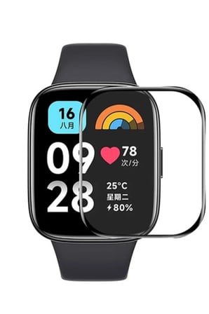 Newface Xiaomi Redmi Watch 3 Active Polymer Nano Ekran Koruyucu - Şeffaf