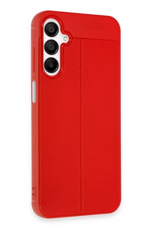 Newface Samsung Galaxy A55 5G Kılıf Auto Focus Kapak - Kırmızı