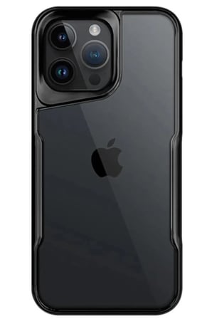 Newface Apple iPhone 14 Pro Max Kılıf Boyi Silikon Kapak - Siyah