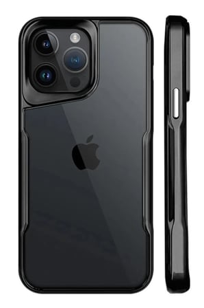 Newface Apple iPhone 15 Pro Kılıf Boyi Silikon Kapak - Siyah