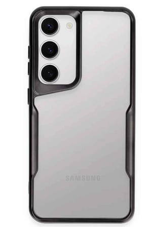 Newface Samsung Galaxy S23 Kılıf Boyi Silikon Kapak - Siyah