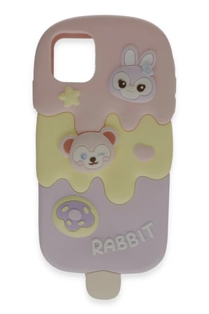 Newface Apple iPhone 15 Pro Max Kılıf Poky Karakter Silikon Kapak - Desen 11
