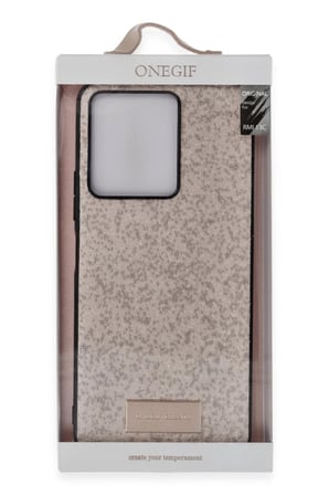 Onegif Xiaomi Redmi 13C Bright Simli Kapak - Gümüş