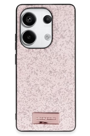 Onegif Xiaomi Redmi Note 13 Pro 4G Bright Simli Kapak - Pembe