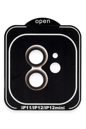 Joko Apple iPhone 11 PVD Metal Kamera Lens - Turuncu