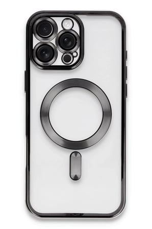 Newface Apple iPhone 16 Pro Max Kılıf Kross Magneticsafe Kapak - Siyah