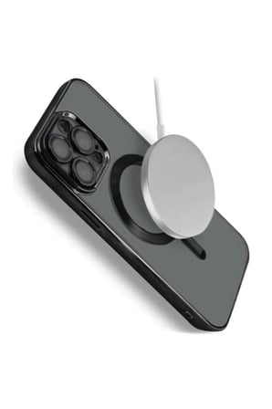 Newface Apple iPhone 16 Pro Max Kılıf Kross Magneticsafe Kapak - Siyah