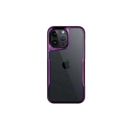 Newface Apple iPhone 16 Pro Max Kılıf Boyi Silikon Kapak - Derin Mor