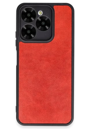 Newface General Mobile Era 30 Kılıf Aras Deri Kapak - Kırmızı