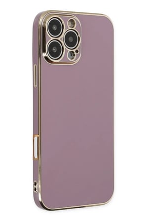 Newface Apple iPhone 16 Pro Max Kılıf Volet Silikon - Mor