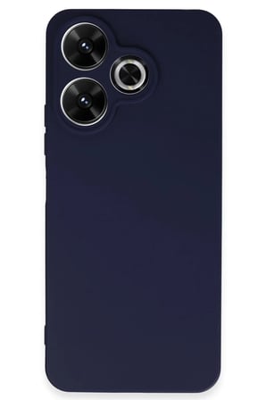 Newface Xiaomi Redmi 13 4G Kılıf First Silikon - Lacivert