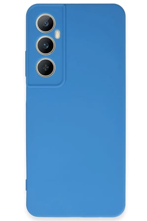 Newface Realme C65 Kılıf First Silikon - Mavi