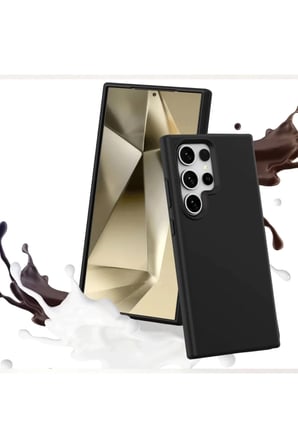Newface Samsung Galaxy S24 Ultra Kılıf First Silikon - Mavi