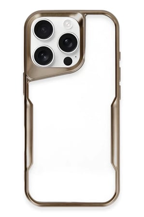 Newface Apple iPhone 16 Pro Max Kılıf Boyi Silikon Kapak - Desert