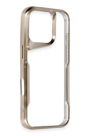 Newface Apple iPhone 16 Pro Max Kılıf Boyi Silikon Kapak - Desert