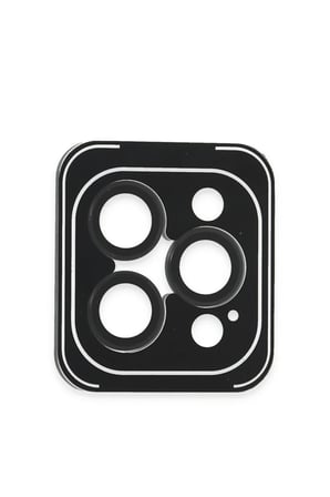 Joko Apple iPhone 16 Pro Max PVD Metal Kamera Lens - Siyah