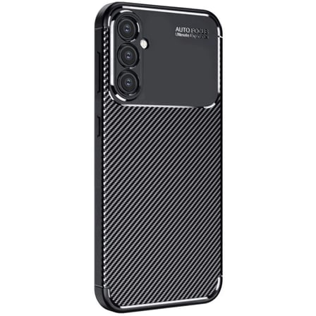 Newface Samsung Galaxy A16 5G Kılıf Auto Focus Karbon Kapak - Siyah