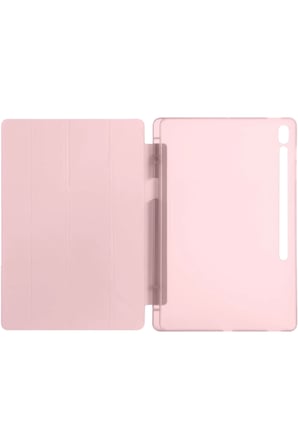 Newface Apple iPad Pro 13 (2024) Kılıf Kalemlikli Hugo Tablet Kılıfı - Rose Gold