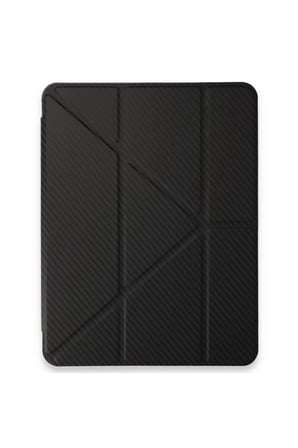 Newface Apple iPad Pro 11 (2024) Kılıf Color Karbon Tablet Kılıfı - Siyah