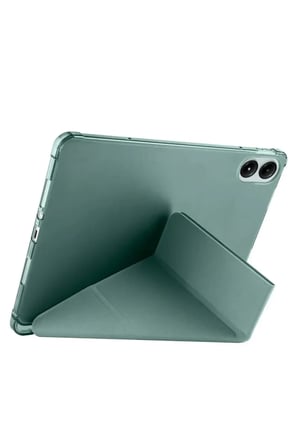 Newface Xiaomi Redmi Pad SE 4G Kılıf Kalemlikli Mars Tablet Kılıfı - Koyu Yeşil