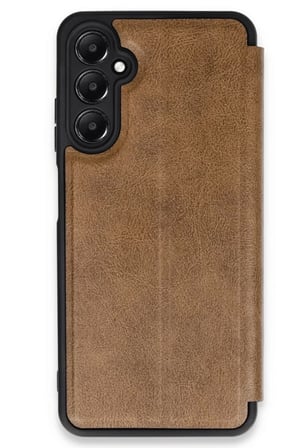 Newface Samsung Galaxy A36 Kılıf Flip Cover - Taba