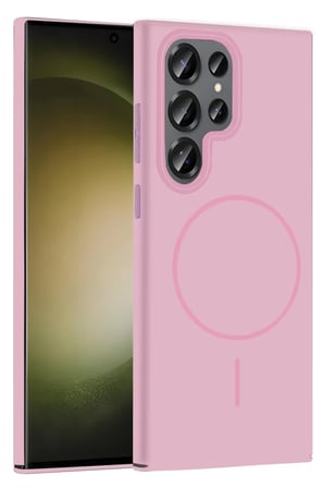 Joko Samsung Galaxy S24 Ultra Broş Magsafe Kapak - Pembe