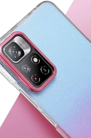 Newface Xiaomi Redmi Note 11 Pro Glossy Kapak - Mor